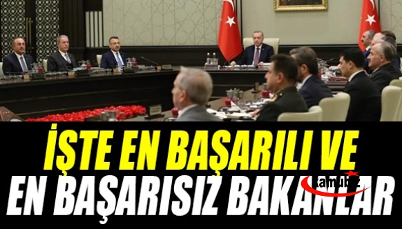 İşte en başarılı ve en başarısız Bakanlar (Asal Araştırma anketi)