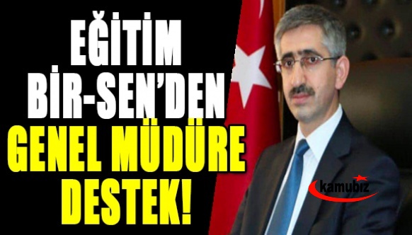 Eğitim Bir Sen'den Nazif Yılmaz'a Destek! 'Ona Saldıranları Çok İyi Biliriz.'