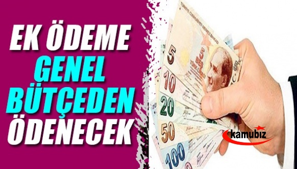 Sabit Ek Ödemelerin, Genel Bütçeden Ödenmesi Hakkında Resmi Yazısı