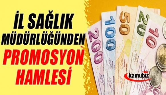 İl Müdürlüğünden Promosyon Hamlesi