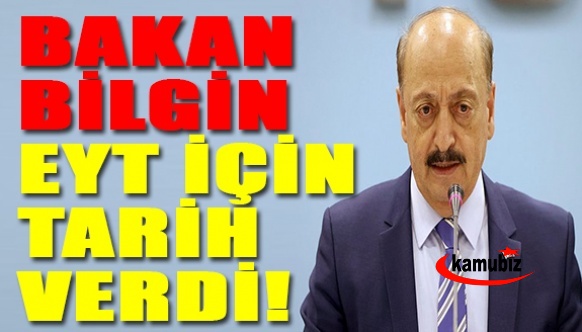 "Tüm formüller yalan" dedi: Bakan Bilgin EYT için net tarih verdi