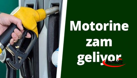 Pazartesi motorine 1 lira 26 kuruş zam geliyor