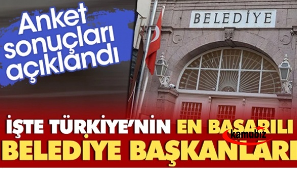 Türkiye'nin en başarılı belediye başkanı seçildi