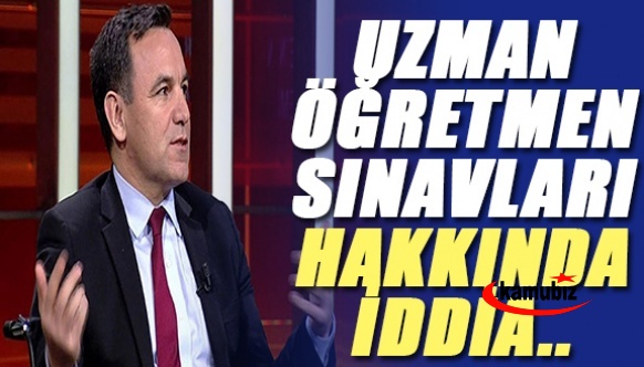 Deniz Zeyrek..'Uzmanlık ve başöğretmenlik kadroları tarikatlarda boy gösteren öğretmenlere verilecek'