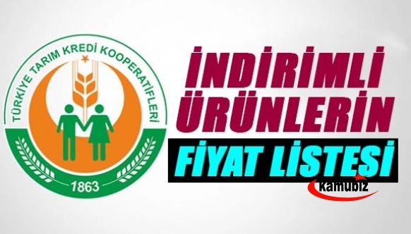 İşte Tarım Kredi marketlerindeki indirim ürünler ve fiyat listesi