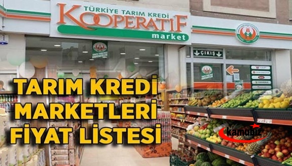 İşte kalem kalem Tarım Kredi Marketlerindeki indirimli yeni fiyat listesi