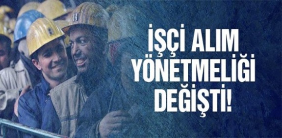 Kamuya işçi alım yönetmeliğinde değişiklik!