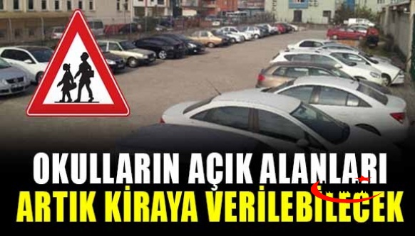 Okul müdürleri dikkat! MEB, okul bahçelerinin kiraya verilmesinde görüş değiştirdi