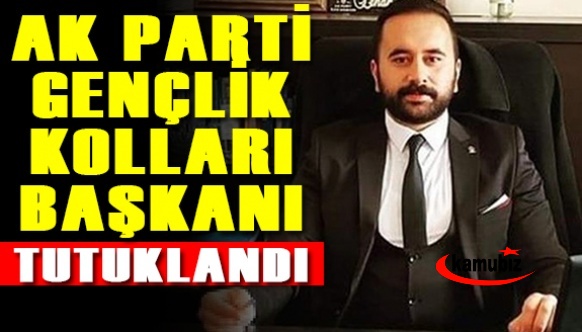 Polisin burnunu kıran AK Parti Gençlik Kolları Başkanı tutuklandı