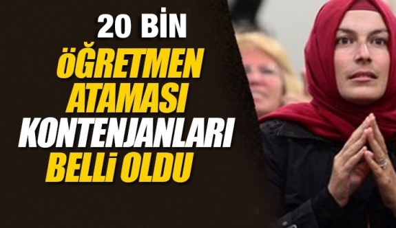 20 bin sözleşmeli öğretmen alımında branş kontenjan dağılımı ve başvuru kılavuzu yayımlandı