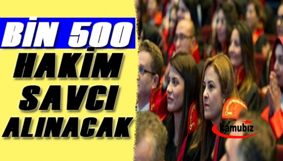 Adalet Bakanlığı 1350 Adli, 150 İdari hâkim ve savcı adayı alacak