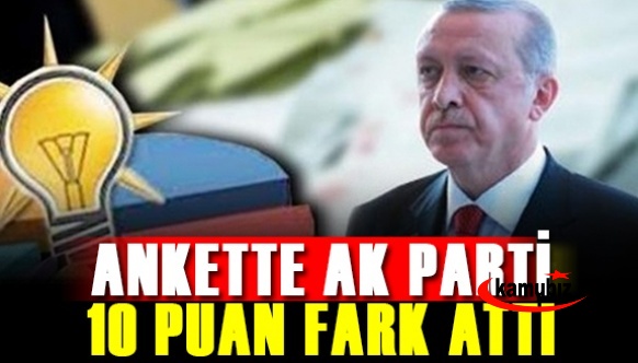 Metropoll anketinde AK parti 10 puan fark attı