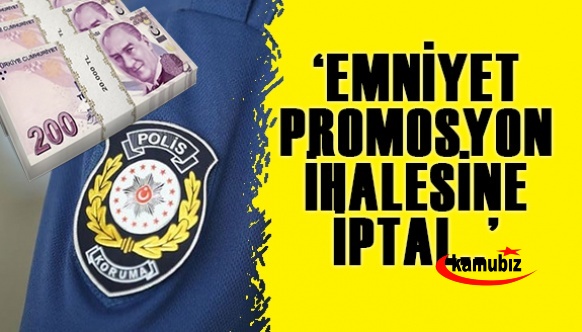 Polislere müjde! 'Emniyet, promosyon anlaşmasını fesih etti'