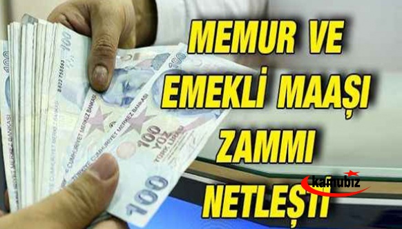 Memur ve emekli maaş zamları şekillenmeye başladı!