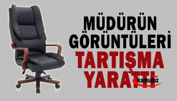 Görüntüler tartışma yaratmıştı..Okul müdürü hakkında ilçe milli eğitime şikâyet!