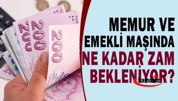 Ocak 2023'de memur ve emekli maaşlarında ne kadar zam bekleniyor?