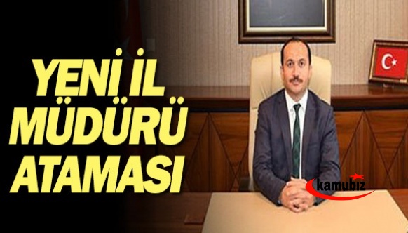 Dr. Emre Erkuş il müdürü olarak atandı