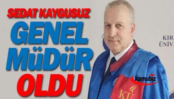 Sedat Kaygusuz, Genel Müdür olarak atandı