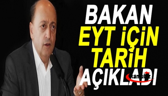 Bakan Bilgin, EYT'nin meclise geleceği tarihi açıkladı