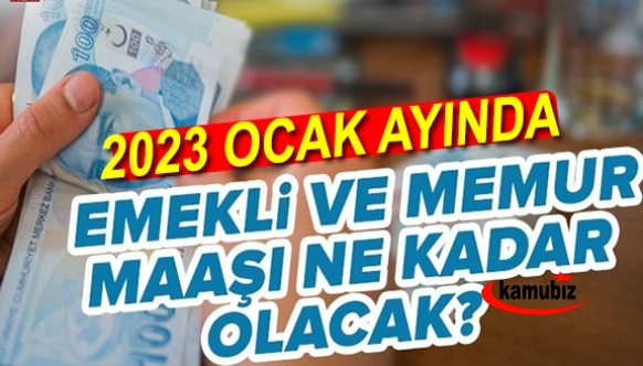 Merkez Bankası’nın verilerine göre 2023 emekli ve memur maaşları ne kadar olacak?