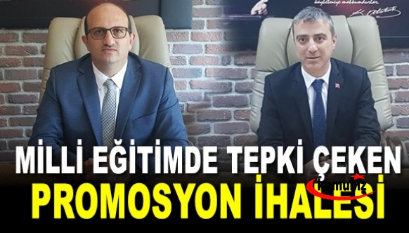 Milli eğitimde tepki çeken promosyon ihalesi