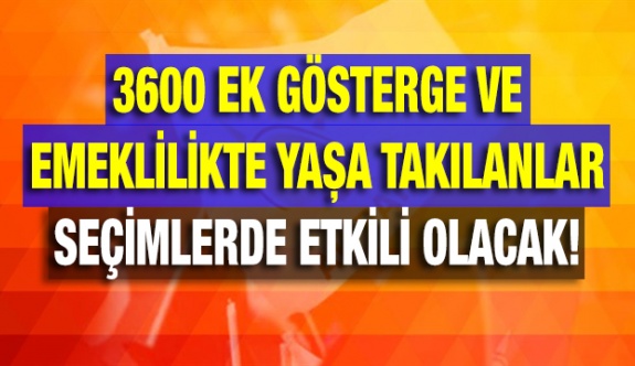 3600 ek gösterge ve EYT yerel seçimde etkili olacak! İşte AK Parti’yi bekleyen 5 sorun