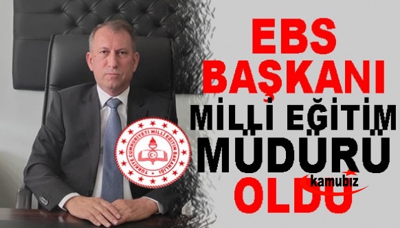 Eğitim Bir Sen Başkanı, Milli Eğitim Müdürü atandı.