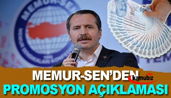 Memur Sen'den Maaş Promosyonu Açıklaması