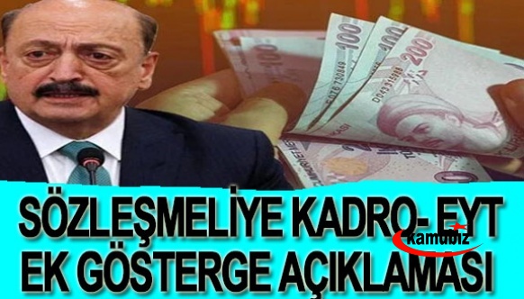 Bakan Bilgin'den canlı yayında ek gösterge, sözleşmeliye kadro ve EYT açıklaması