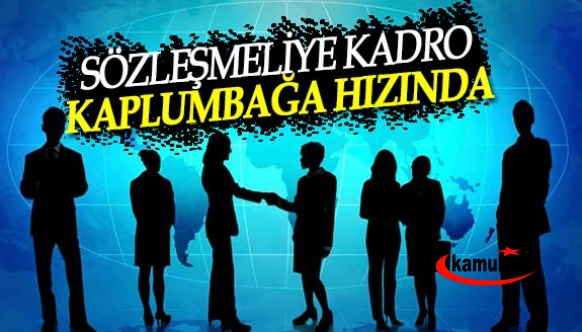 600 bin sözleşmeliye kadro ‘kaplumbağa’ hızında