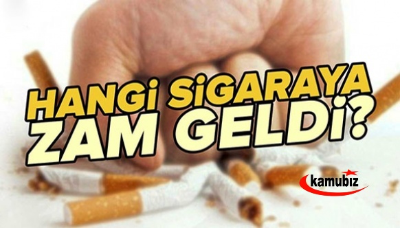 Sigara fiyatlarına 2 TL zam geldi!