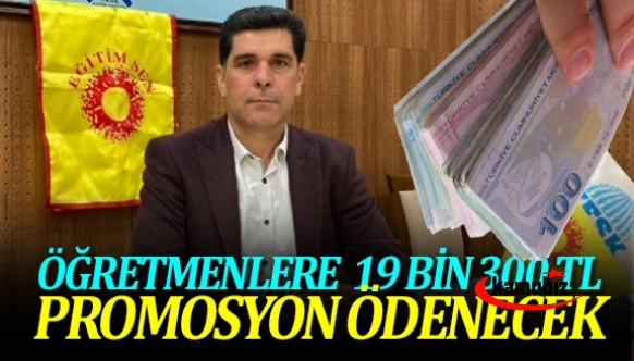 İl milli eğitim, 44 ay için 19.300 TL promosyonda anlaştı