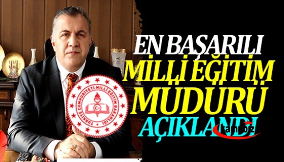 Adem Koca, ‘Yılın Milli Eğitim Müdürü’ seçildi