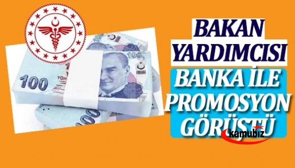 Bakan Yardımcısı, Ziraat Bankası İle Promosyonu Görüştü!