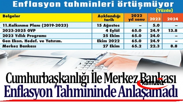 Cumhurbaşkanlığı İle Merkez Bankasının Yıl Sonu Enflasyon Tahmini Tutmadı