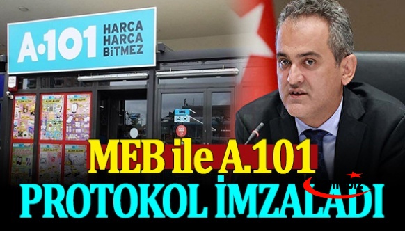 MEB ile A101 arasında protokol imzaladı