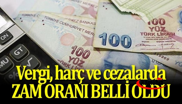 Vergi, harç ve cezalara gelecek zam oranı belli oldu! İşte 2023'te uygulanacak harç ve ceza miktarları