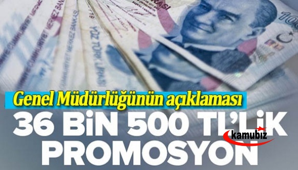 36 bin 500 TL rekor promosyon anlaşması imzalandı