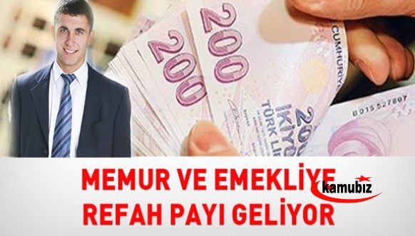 Sabah Gazetesi açıkladı! Memur ve emekliye refah payı geliyor