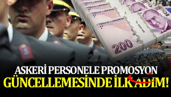 İlk kez bir askeri kurum güncelleme için işlem başlatıyor! Askeri personele promosyon güncellemesinde ilk adım