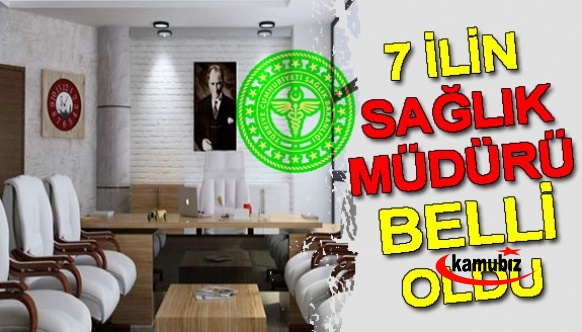 7 ilin sağlık müdürü sözleşme imzaladı! 2 müdür görevden alındı