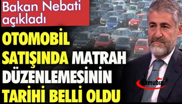 Bakan Açıkladı! Sıfır otomobilde matrah düzenlemesi 1 Aralık'ta geliyor