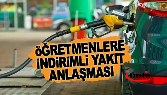 Milli Eğitimden Öğretmenler İçin İndirimli Akaryakıt Anlaşması