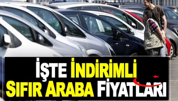 İşte ÖTV matrah değişikliği ile sıfır arabalarda beklenen indirim oranları