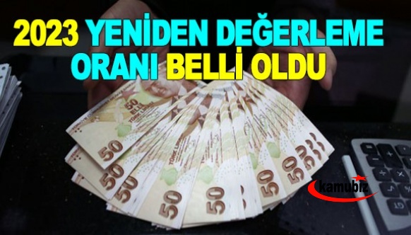 2023 yılı için yeniden değerleme oranı Resmi Gazete'de açıklandı! Vergi ve harçlara yüzde 122 zam..