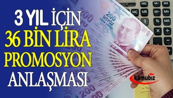 Sağlık alanında en büyük promosyon anlaşması! 36 ay için 36.000 TL