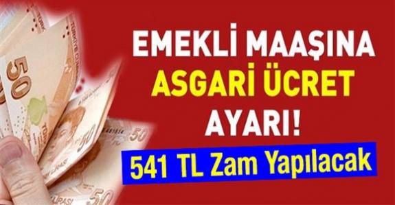 2 bin 20 TL asgari ücretin emekli maaşına etkisi