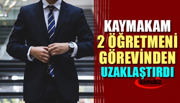 Kaymakam, kavga eden iki öğretmeni görevden uzaklaştırdı