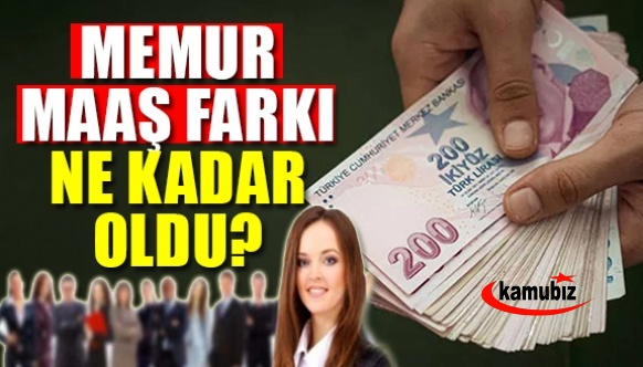 Kasım ayı enflasyonu açıklandı. Peki memur maaş farkı ne kadar olacak?