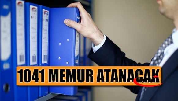 Kamuya 1041 memur atanacak